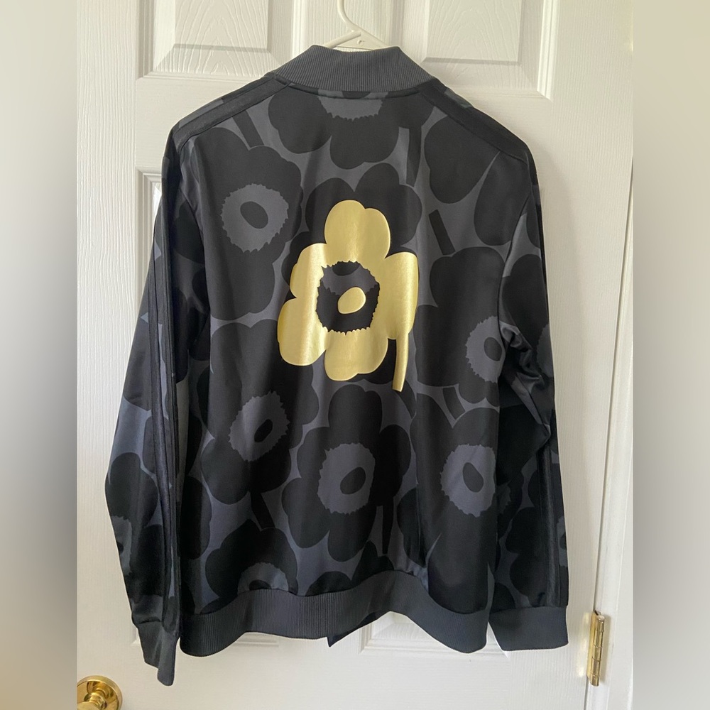 Adidas x Marimekko collab track suit basketball warmup